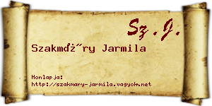 Szakmáry Jarmila névjegykártya